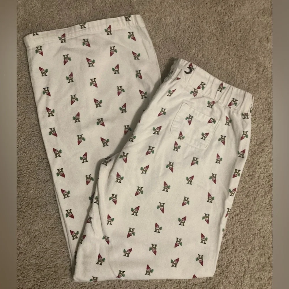 Old Navy Gnome Flannel Pajama Pants  Size S - Picture 11 of 12